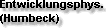 Entwicklungsphysiologie